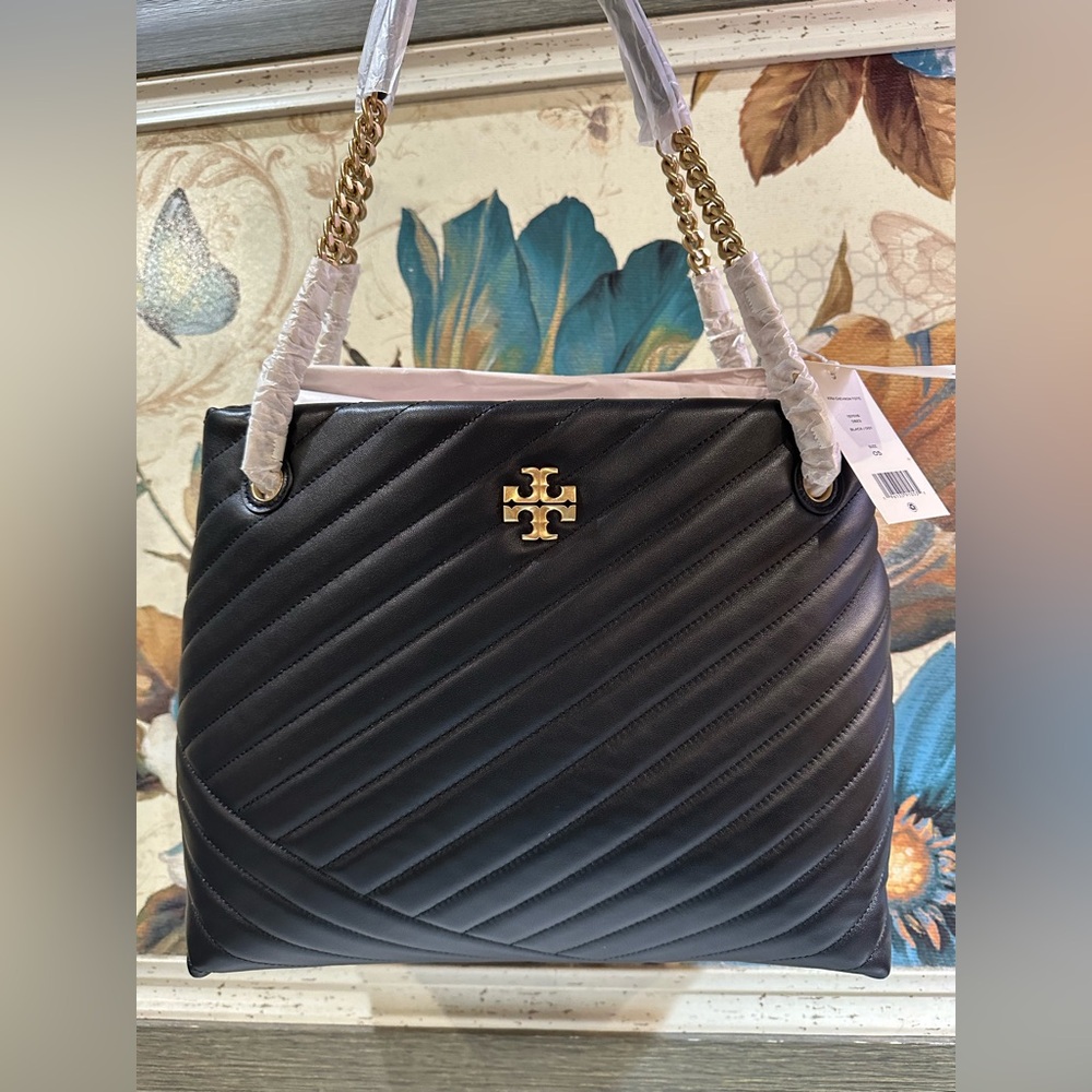 Tory Burch Kira chevron tote